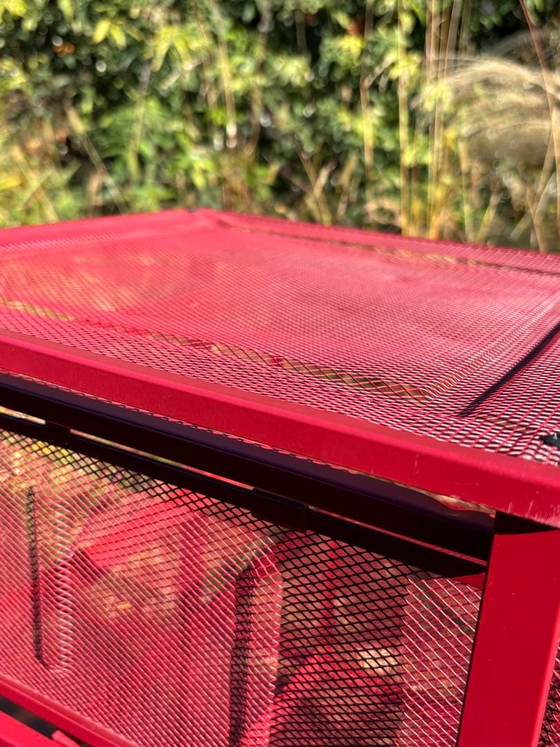 廃盤 稀少品　IKEA ANDY 赤 キッチンワゴン ポストモダン