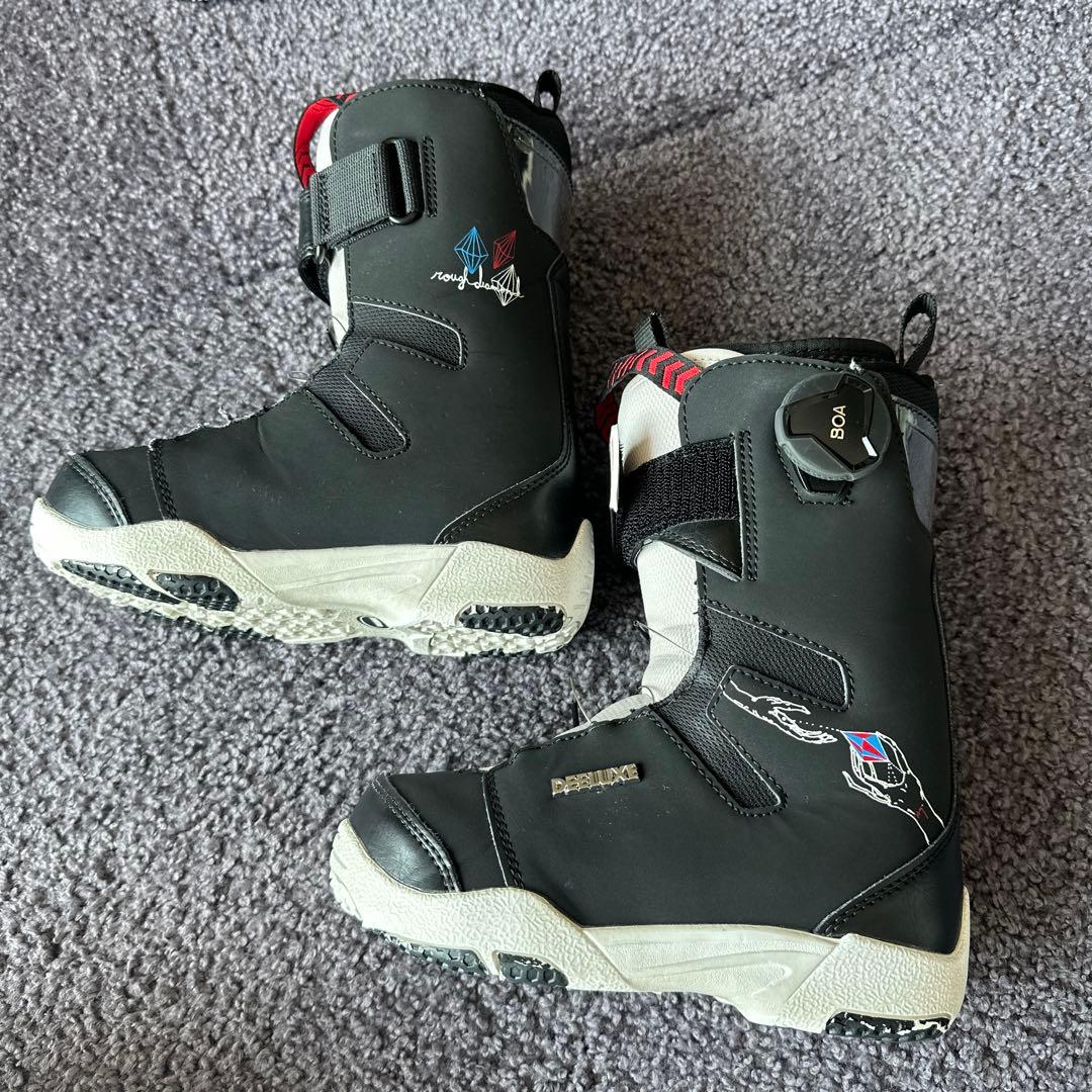 ディーラックス キッズ　ラフダイアモンド ブーツ スノーボード 19.5cm