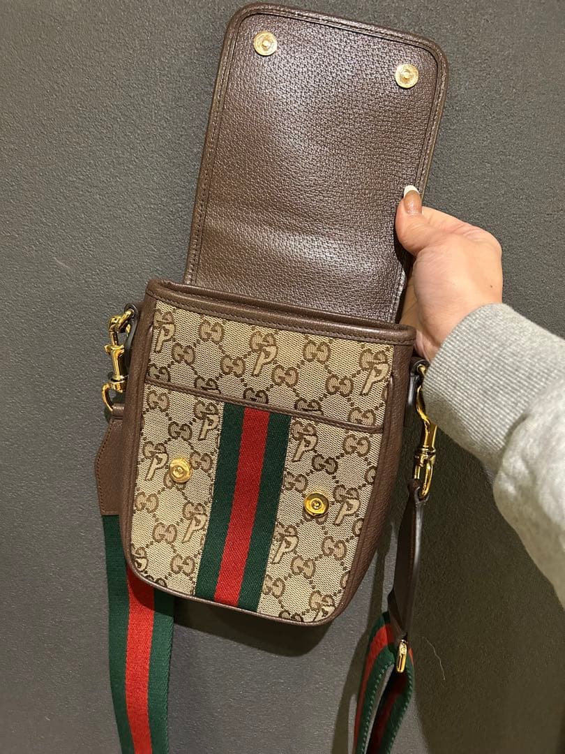 Gucci palace GGモノグラム ショルダーバッグ