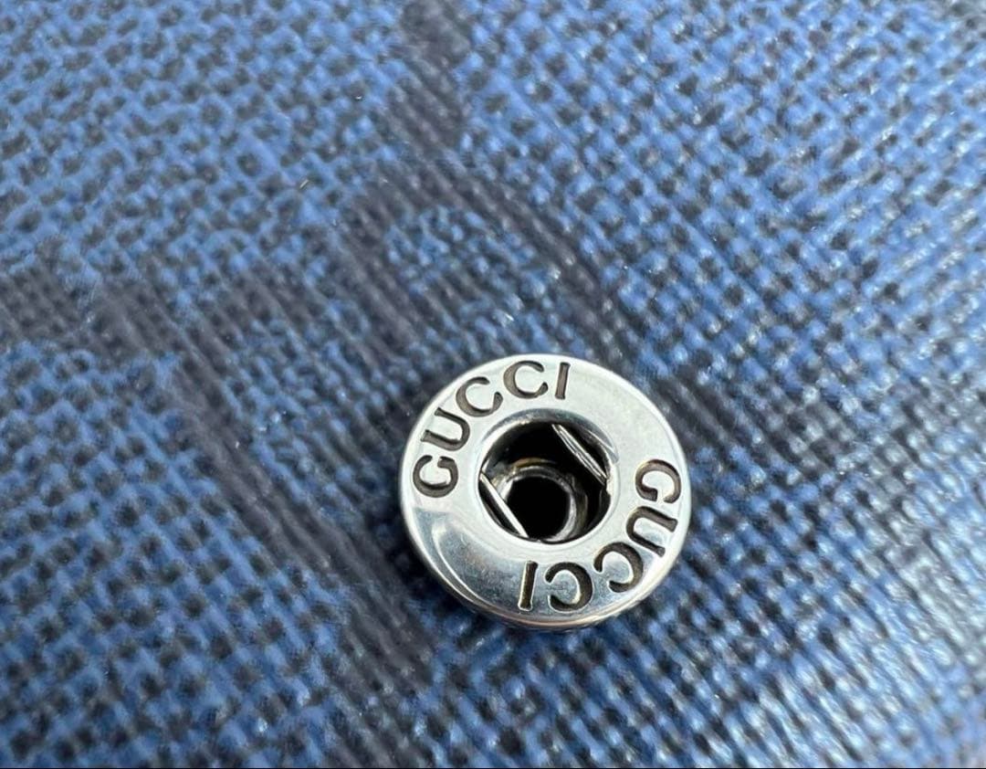 やーみん様※未使用【新品】✨　GUCCI ネイビー 名刺入れ カードケース