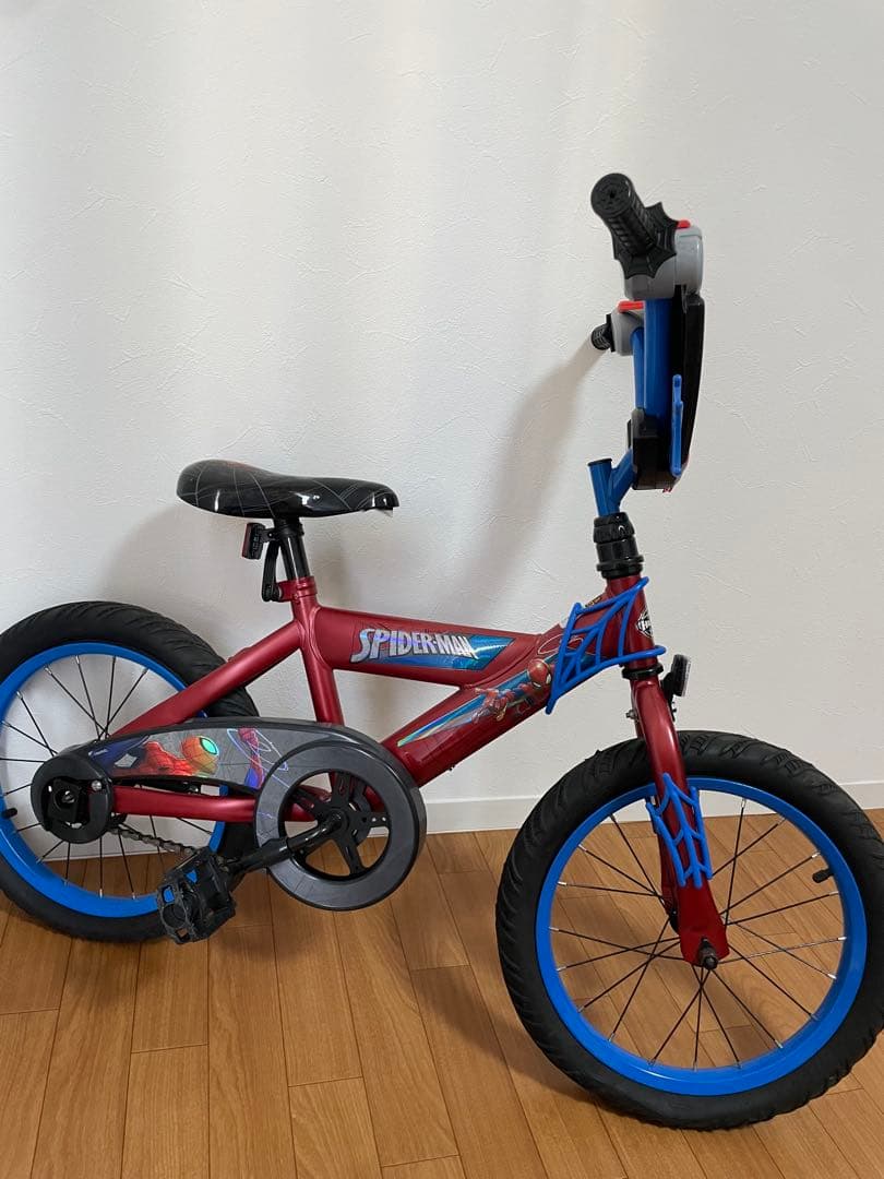スパイダーマン　自転車　小学生