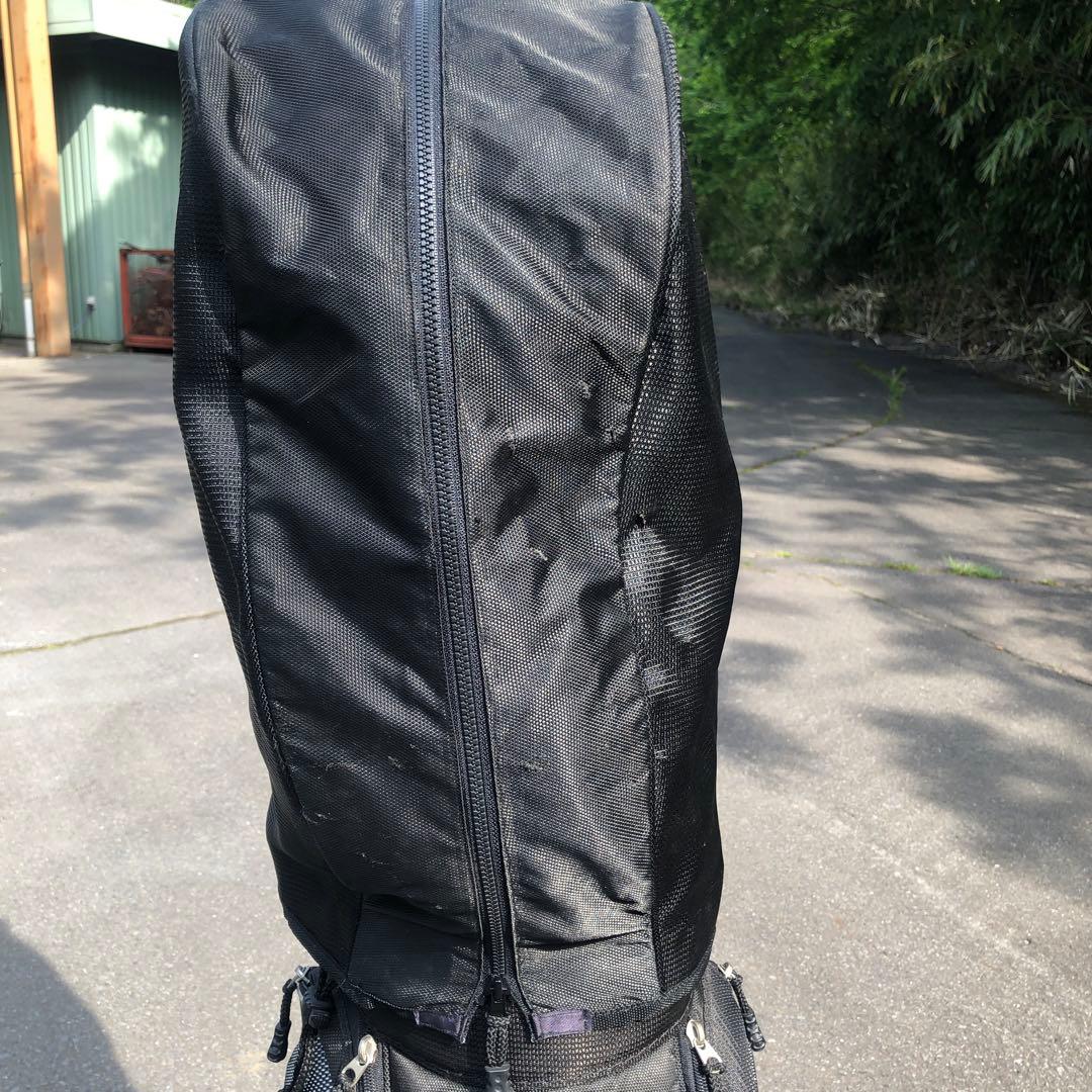 ツアーステージ TOURSTAGE キャディバッグ ブラック フード付き