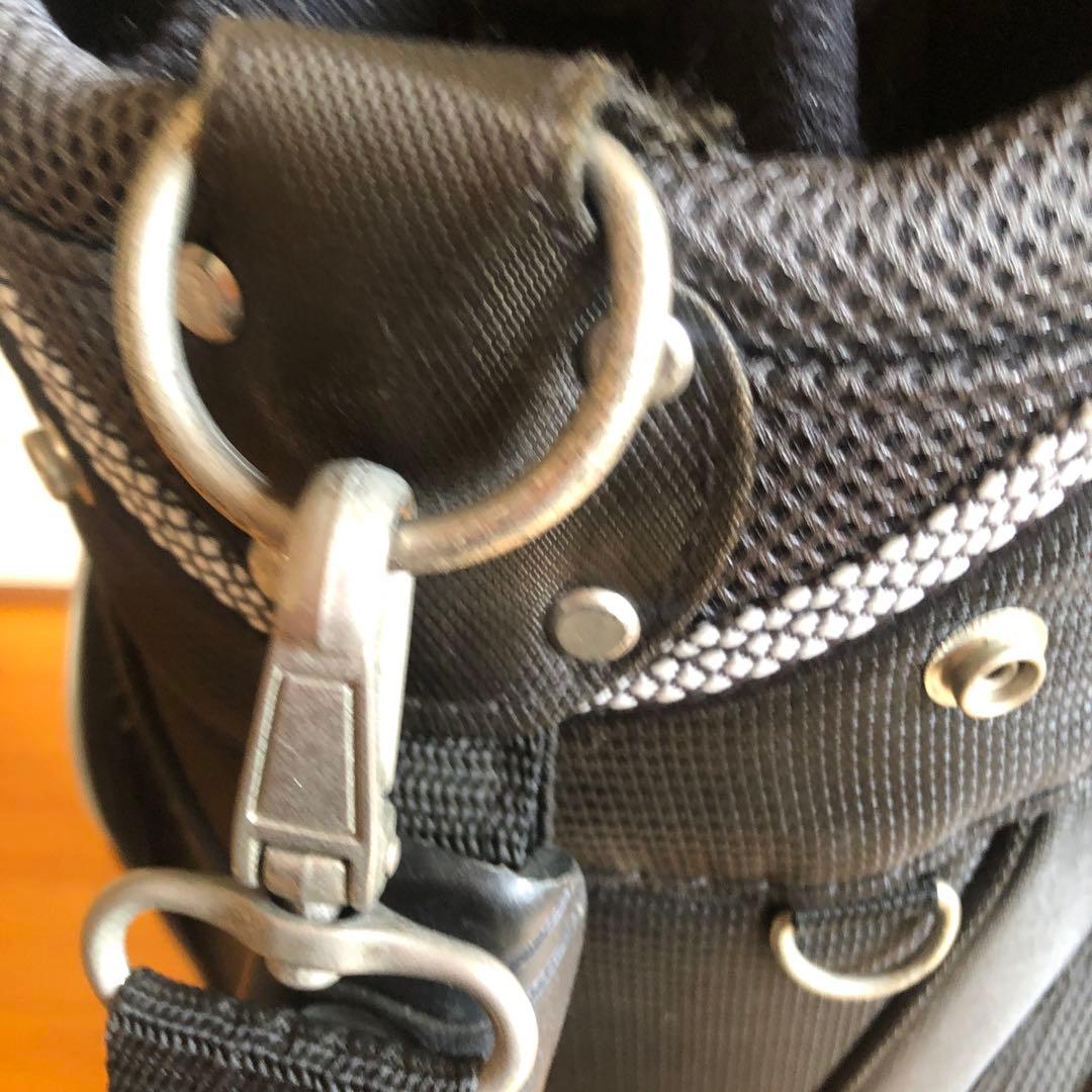 ツアーステージ TOURSTAGE キャディバッグ ブラック フード付き