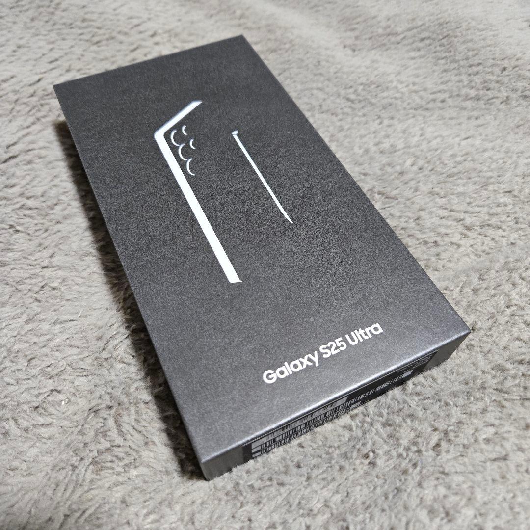 新品未開封‼️ GalaxyS25Ultra チタニウムブラック256GB