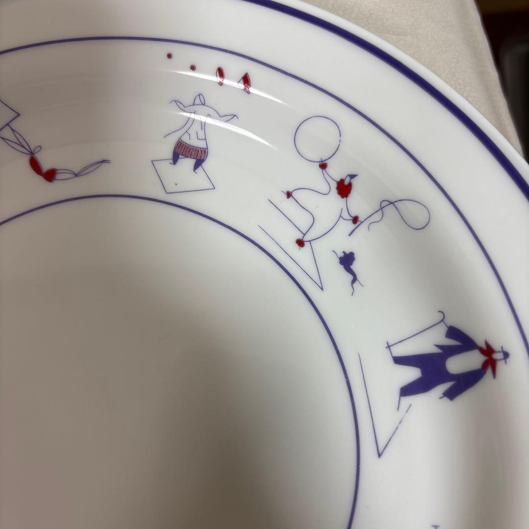 未使用美品　リチャード ジノリ ジオポンティサーカス　プレート　21cm 3枚