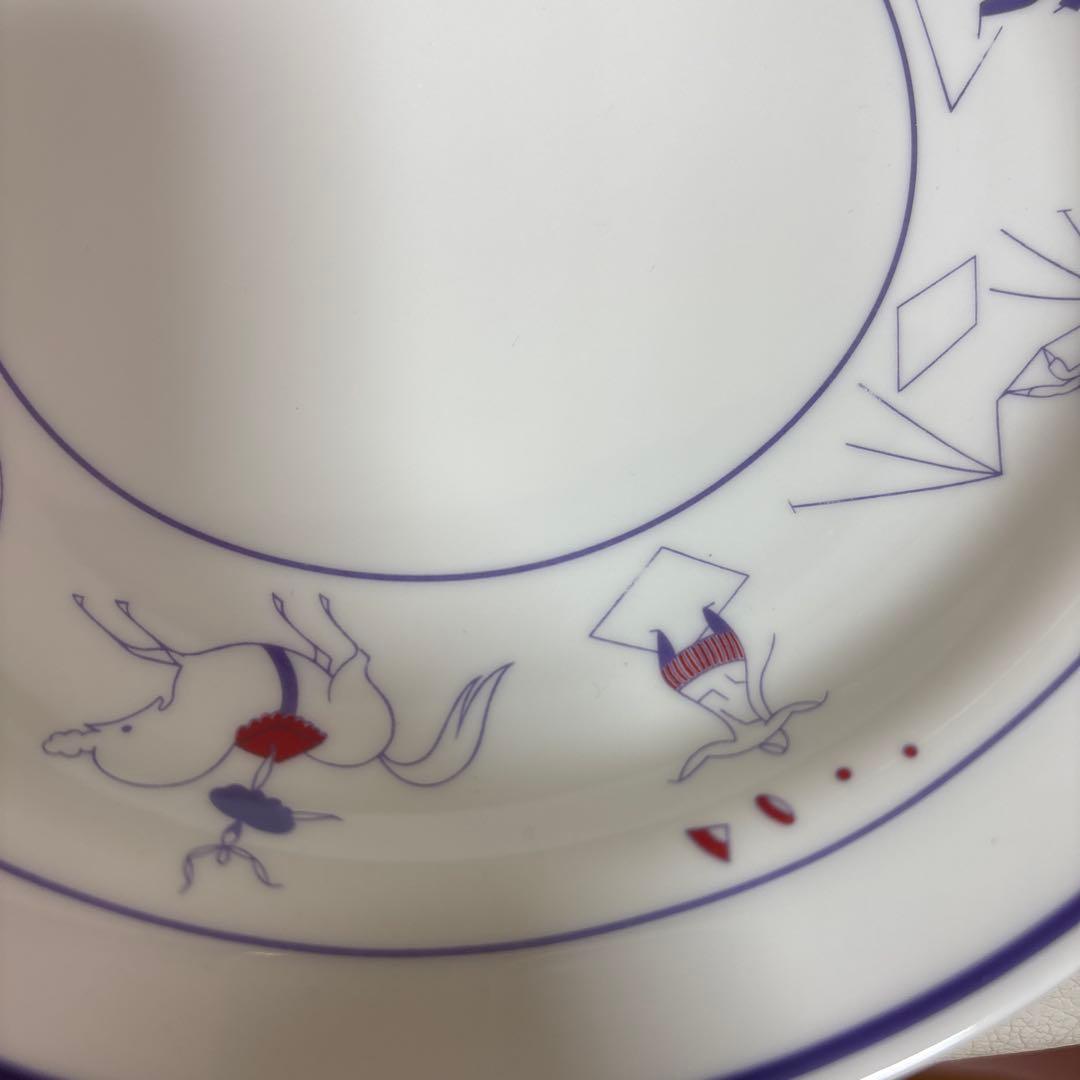 未使用美品　リチャード ジノリ ジオポンティサーカス　プレート　21cm 3枚