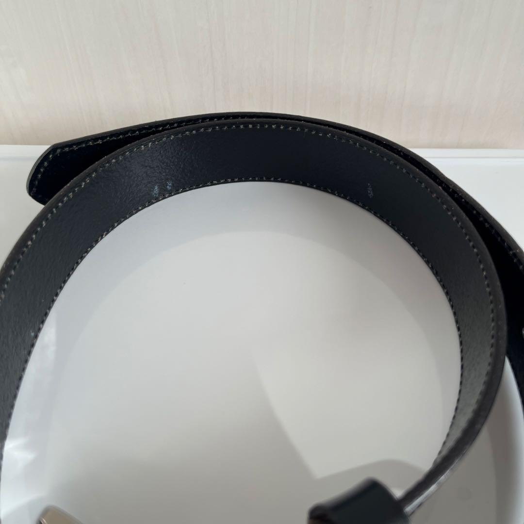 【一度のみ使用】 Peco Club レザー ベルト ブラック