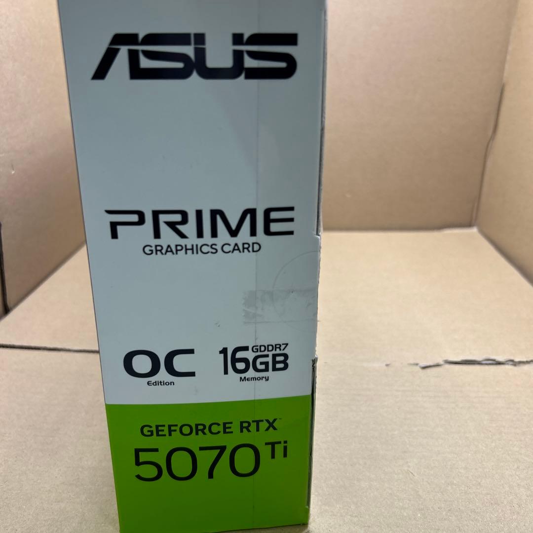 グラフィックボード・グラボ・ビデオカード ASUS NVIDIA GeForce RTX 5070Ti