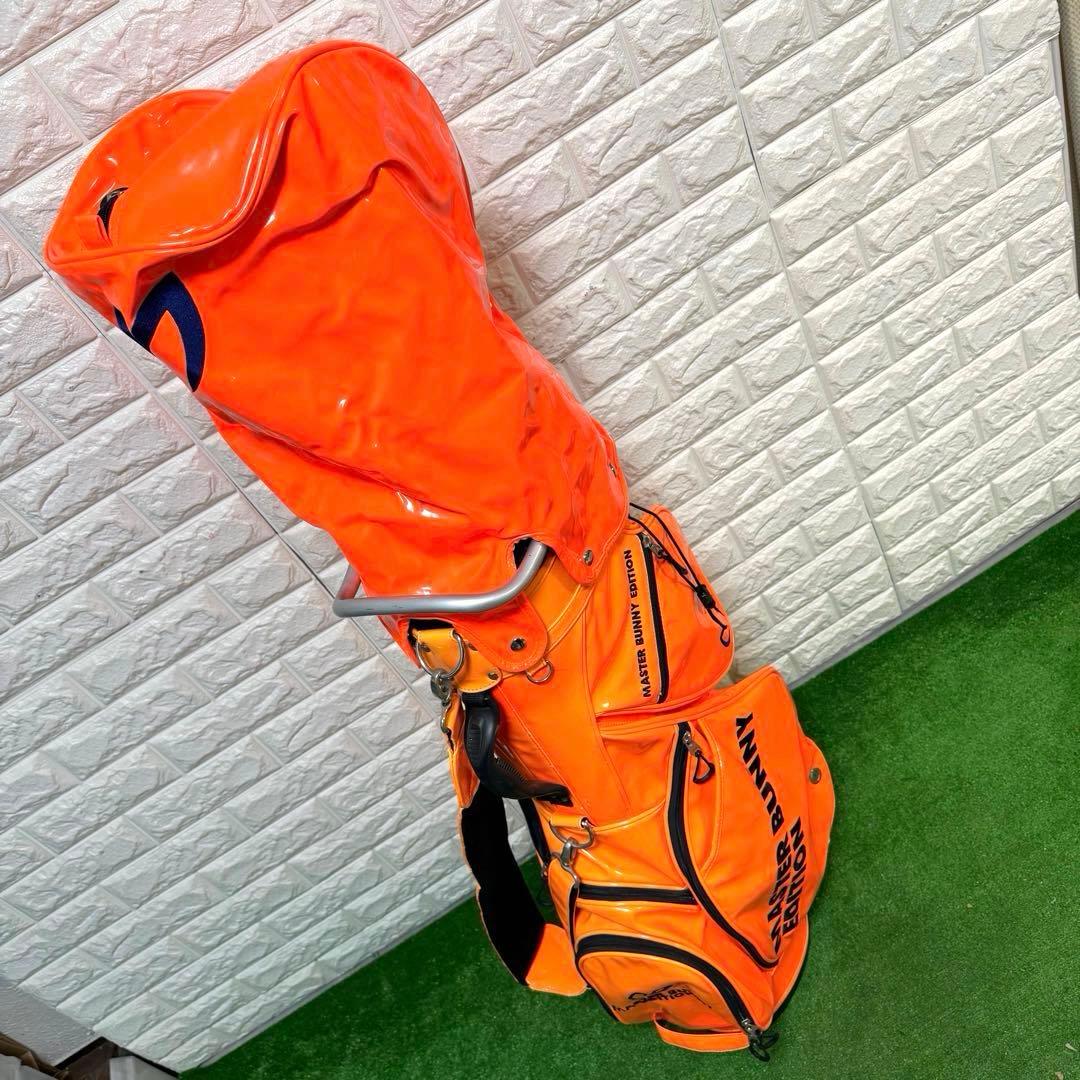 MASTER BUNNY キャディーバッグ　スタンド式　エナメル　希少カラー