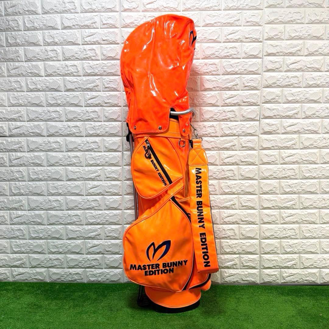 MASTER BUNNY キャディーバッグ　スタンド式　エナメル　希少カラー