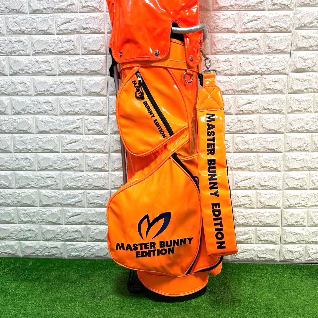 MASTER BUNNY キャディーバッグ　スタンド式　エナメル　希少カラー