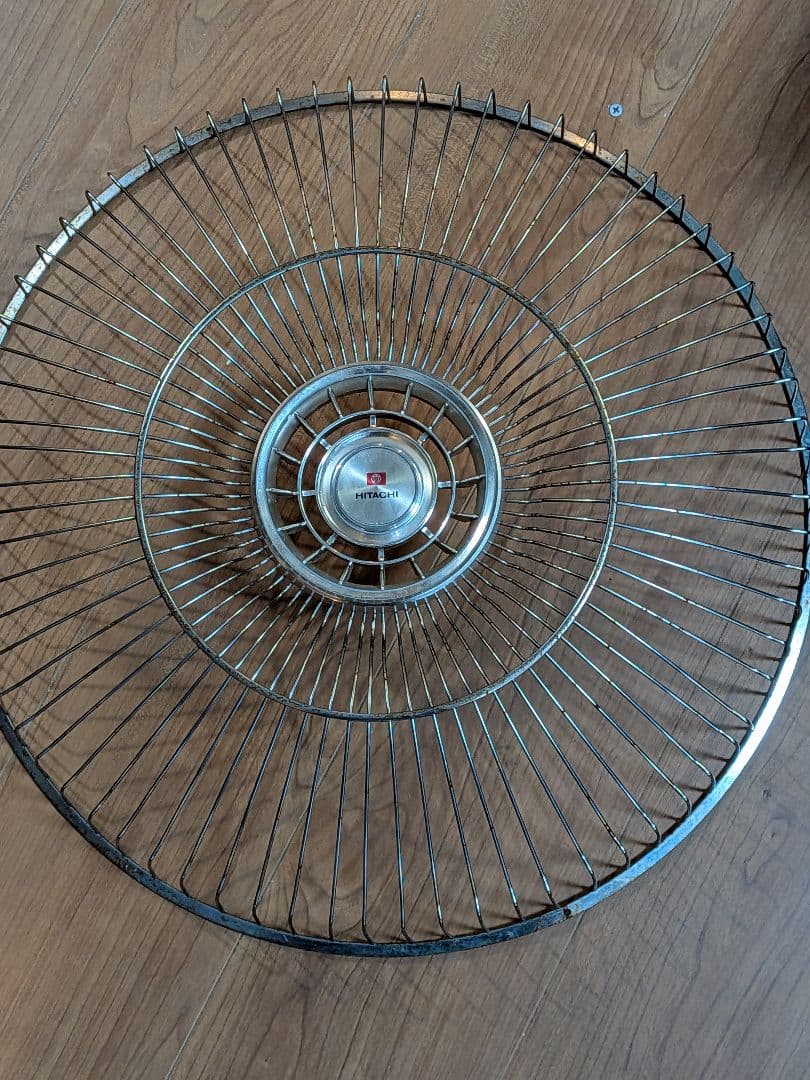 P594 日立 名機 レトロ扇風機 S-858型 希少 稼働品 昭和レトロ
