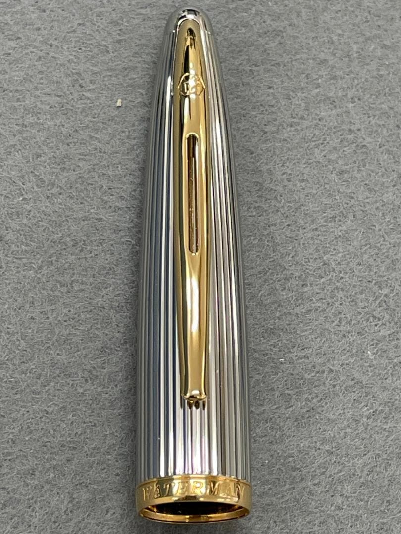 【未使用】ウォーターマン　カレンデラックス　万年筆　ブルー　廃盤品