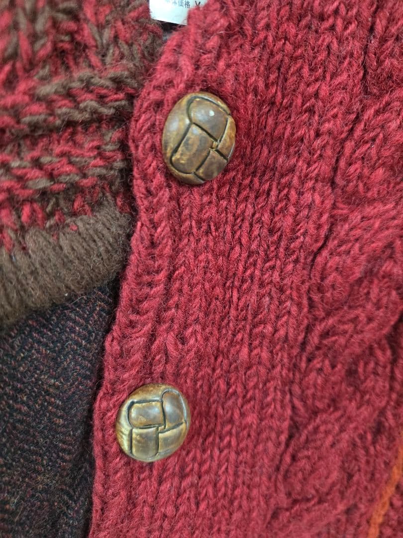 santafe ケーブルニットベスト サイズ50 新品未使用品