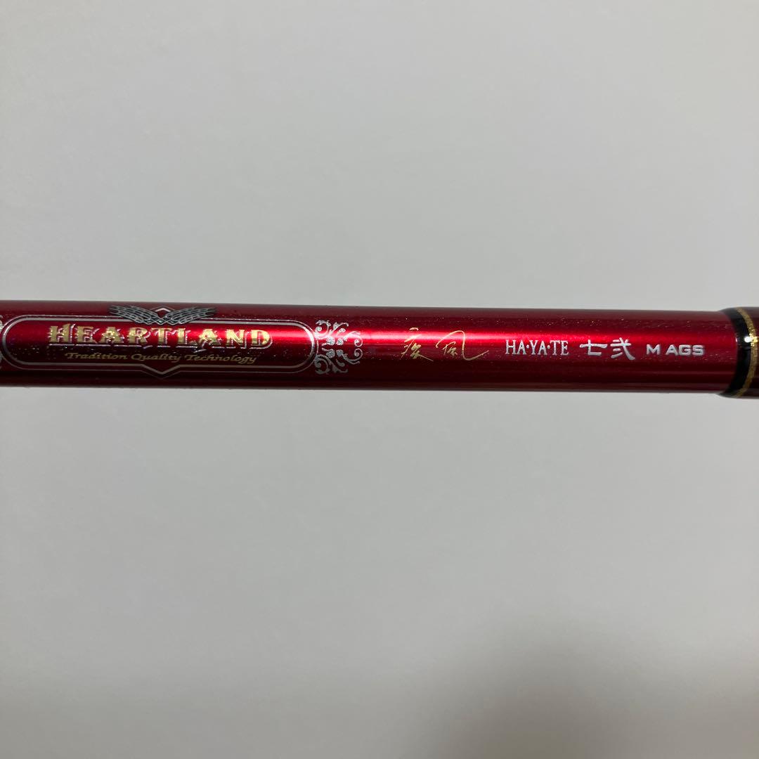 【美品】ダイワ 25ハートランド 722MRB-SV 25 疾風 七弐　AGS