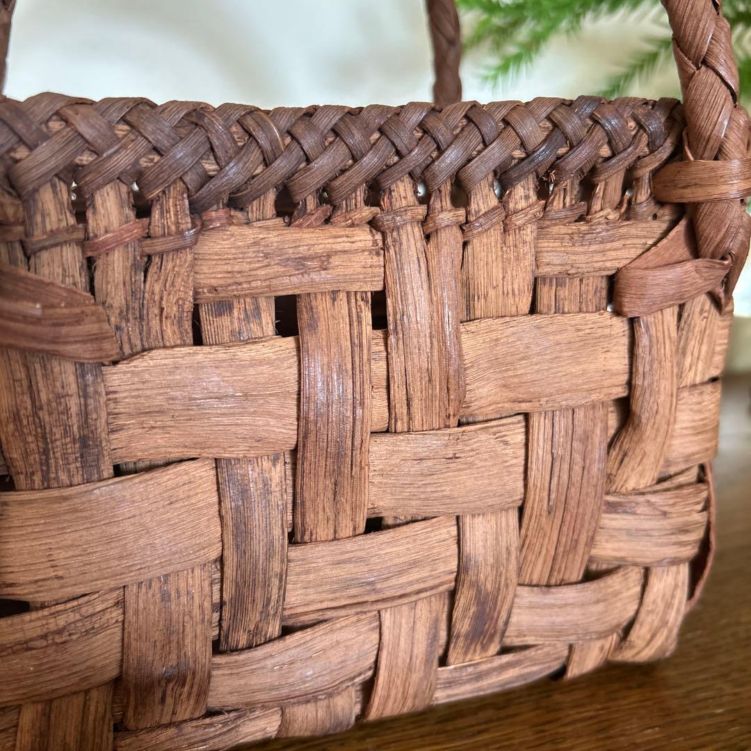 国産山葡萄のかごバッグ＊鎌倉発