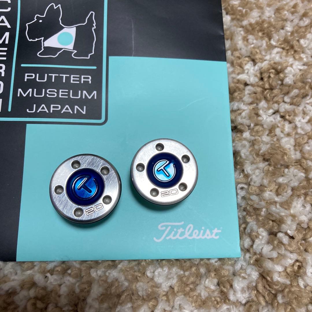 スコッティキャメロン　サークルT ブルーフィル　パターウェイト 20g 2個