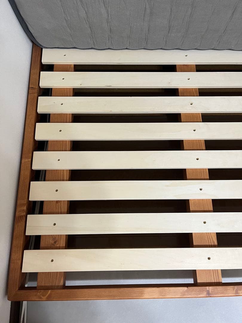 【横浜】ベッドフレーム&マットレス　すのこ　シングル