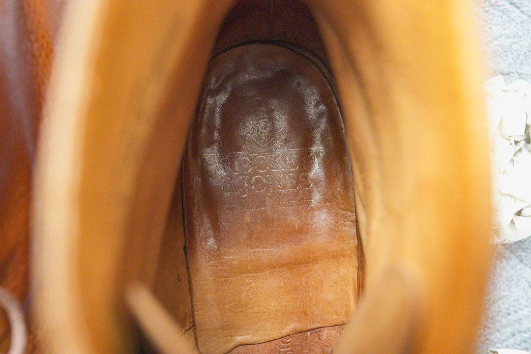 ★清潔&極艶　CROCKETT &JONES CONISTON 8ハーフ★