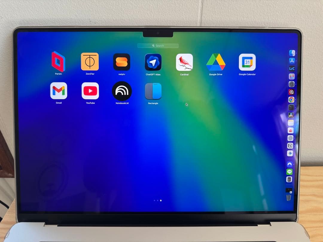 MacBook本体 Apple MacBook Pro 16in 16GB 512GB SSD