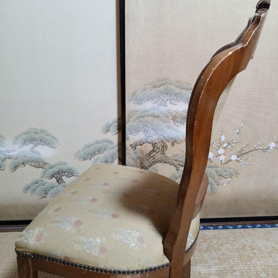 ヨーロッパクラシックスタイル 木製椅子 アンティークチェア