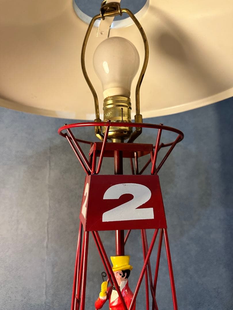 ヴィンテージ　Johnnie Walker ジョニーウォーカー ランプ　照明