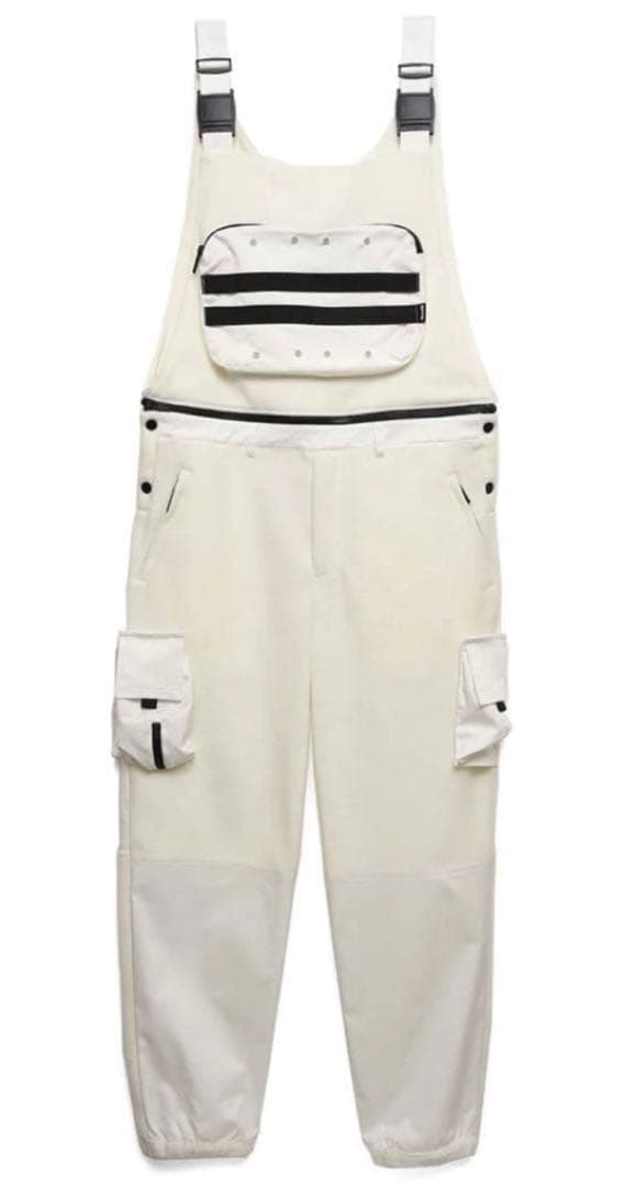 定価74800 希少Mサイズ　ラッセルノ カスタムオーバーオール 白