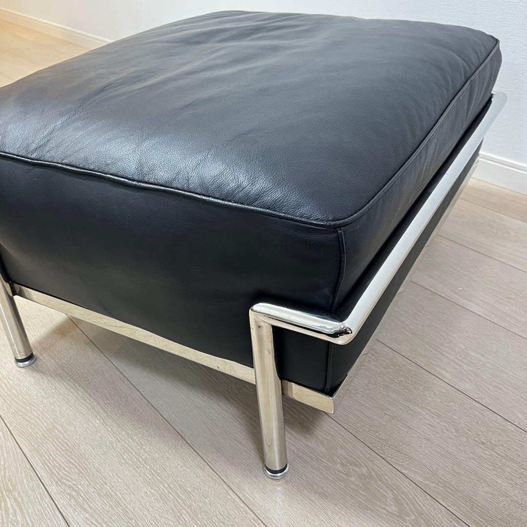 (つ53)ル・コルビュジエ LC2 / LC3 オットマンスツール リプロダクト