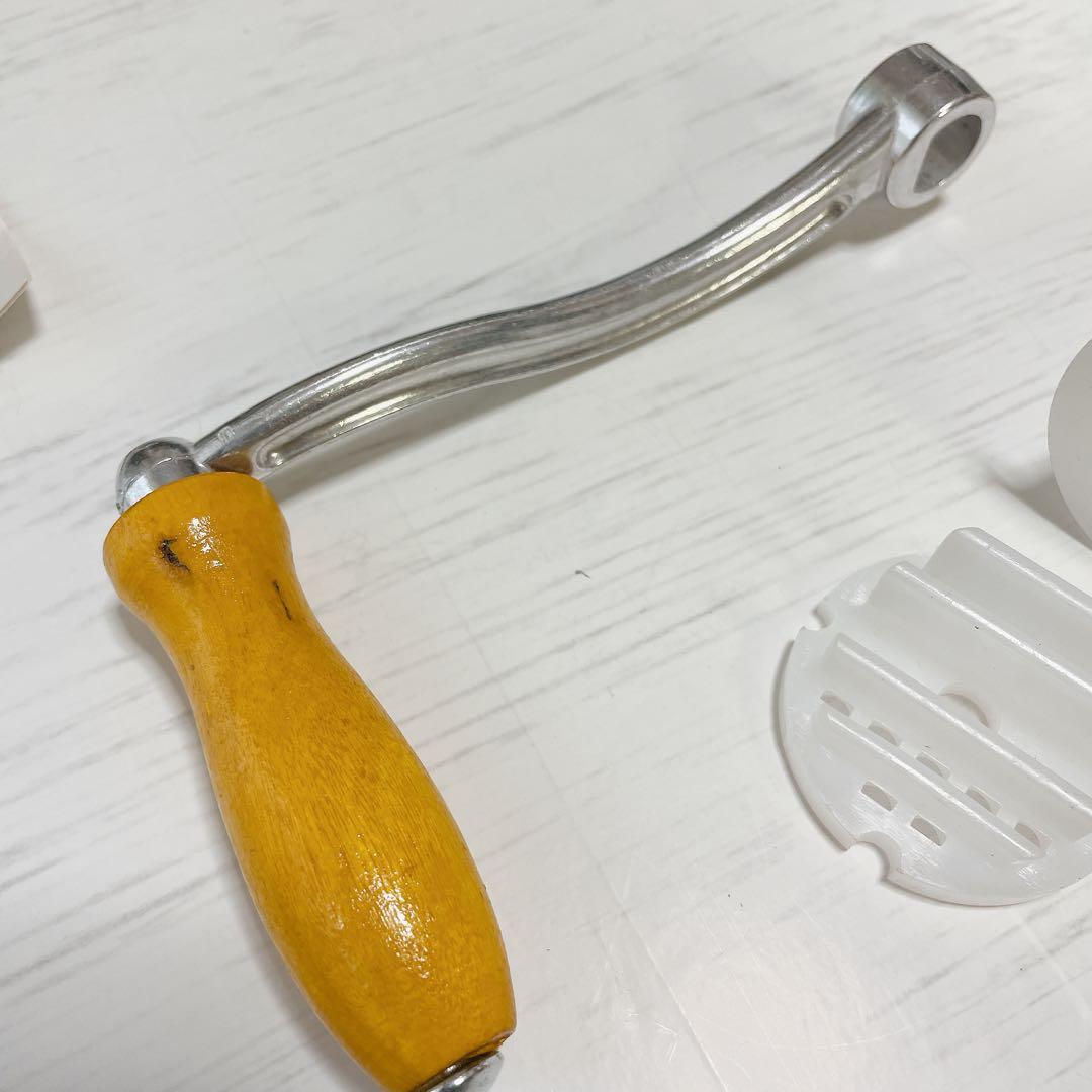 手動肉ミンサー スタッファーチューブ付き ステンレス鋼 肉グラインダー 肉挽き