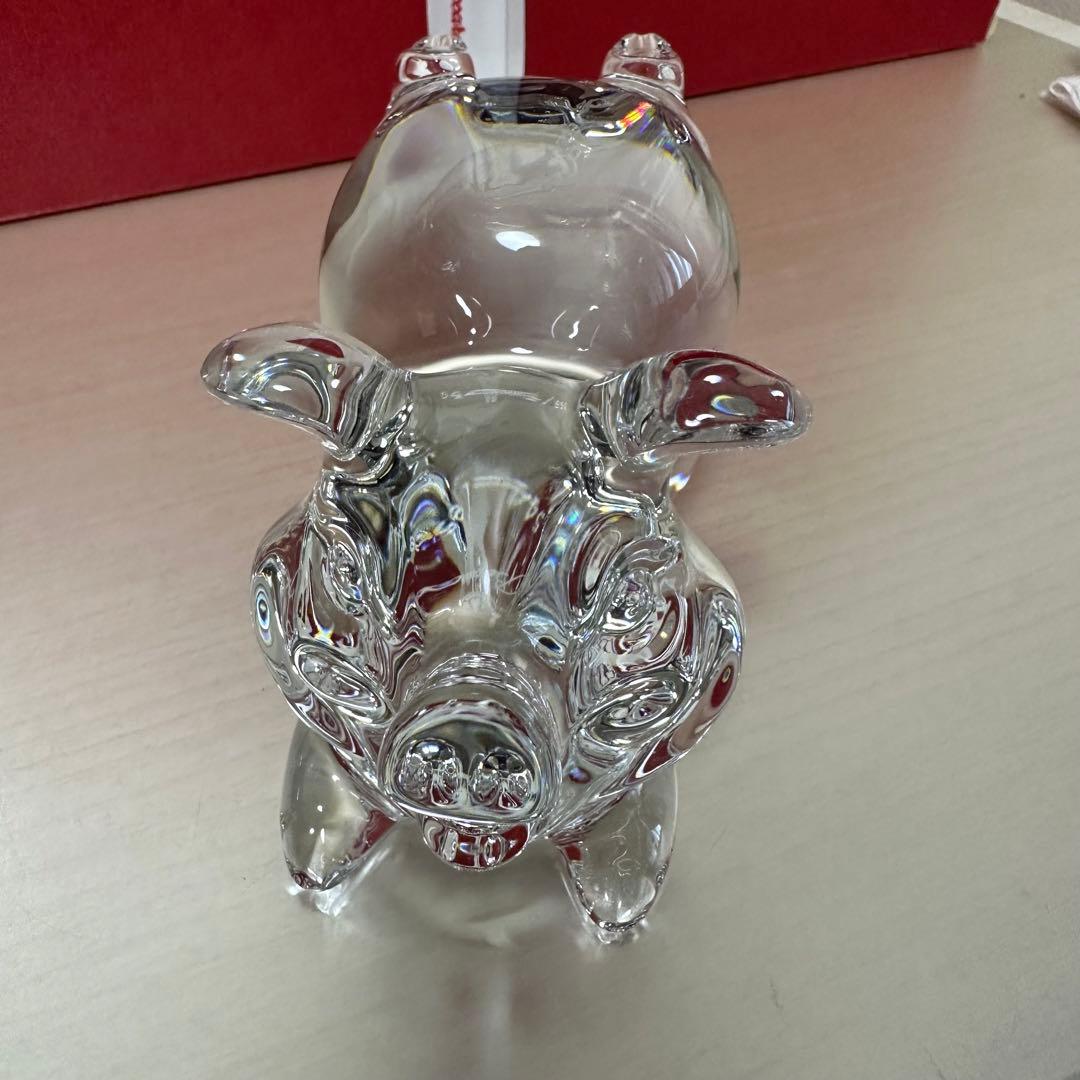バカラ　ピッグ　オブジェ　大型　限定品　希少