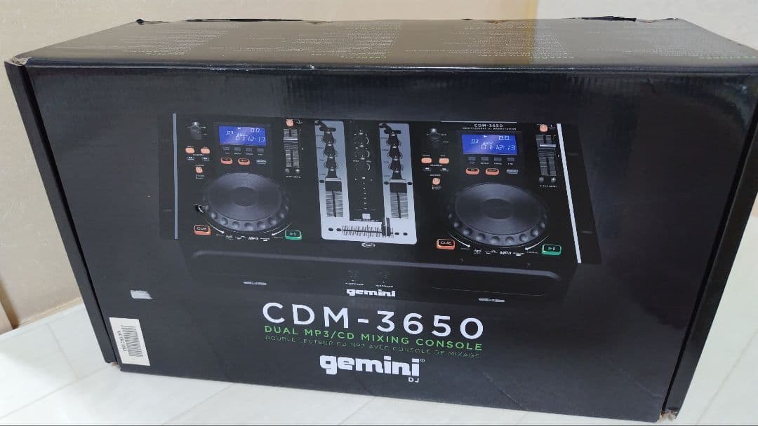 gemini DJ CD MIXING CONSOLE CDM−3650