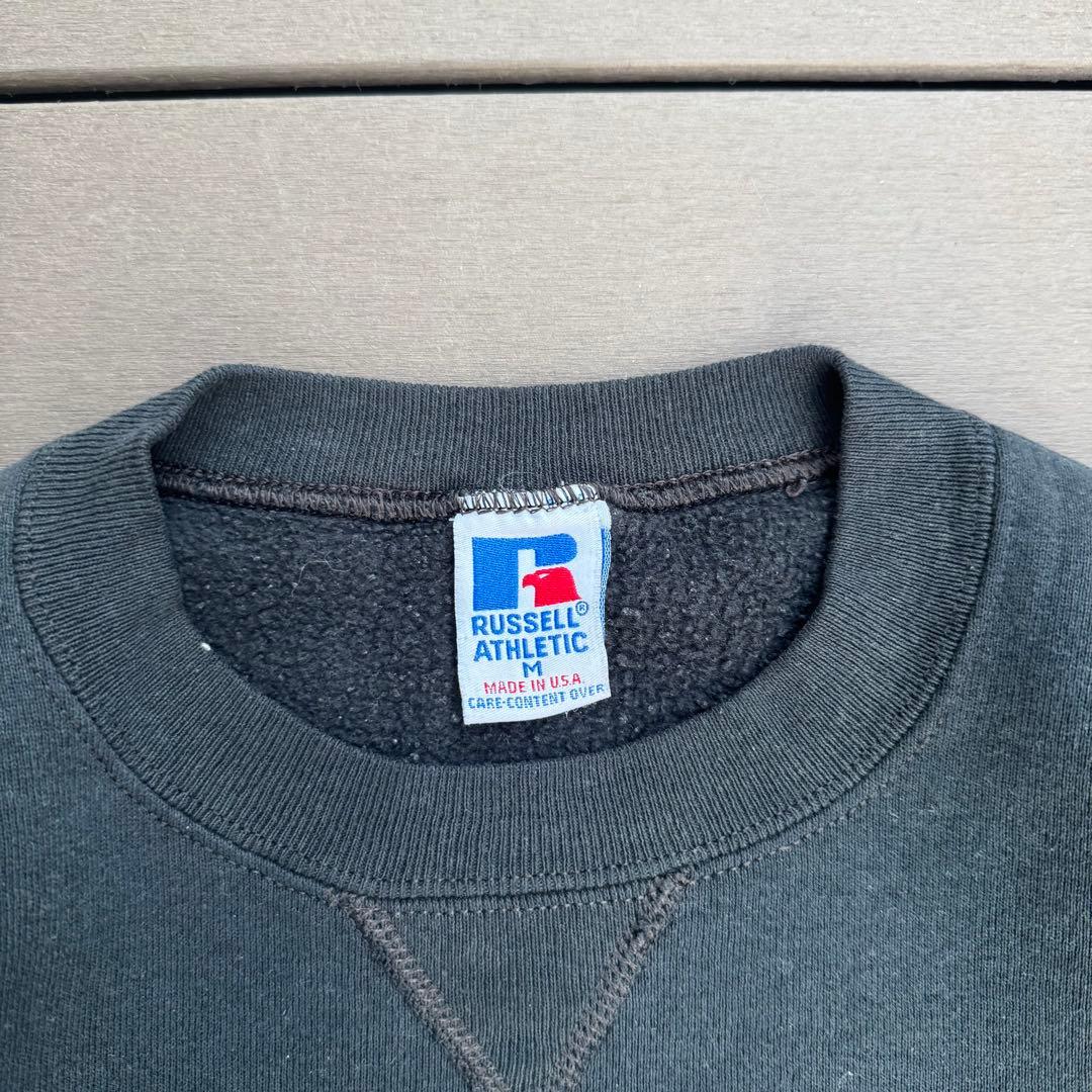 usa製 90s Russell athletic スウェット ブラック