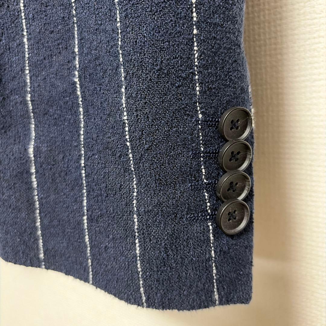 HUGO BOSS【ヒューゴ ボス】ストライプ柄 セットアップ パイル生地