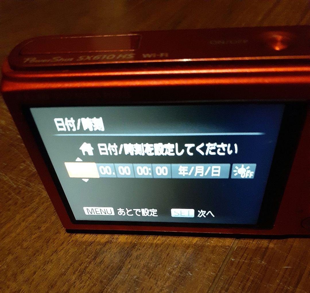 Canon SX610 HS 赤 PowerShot デジタルカメラ