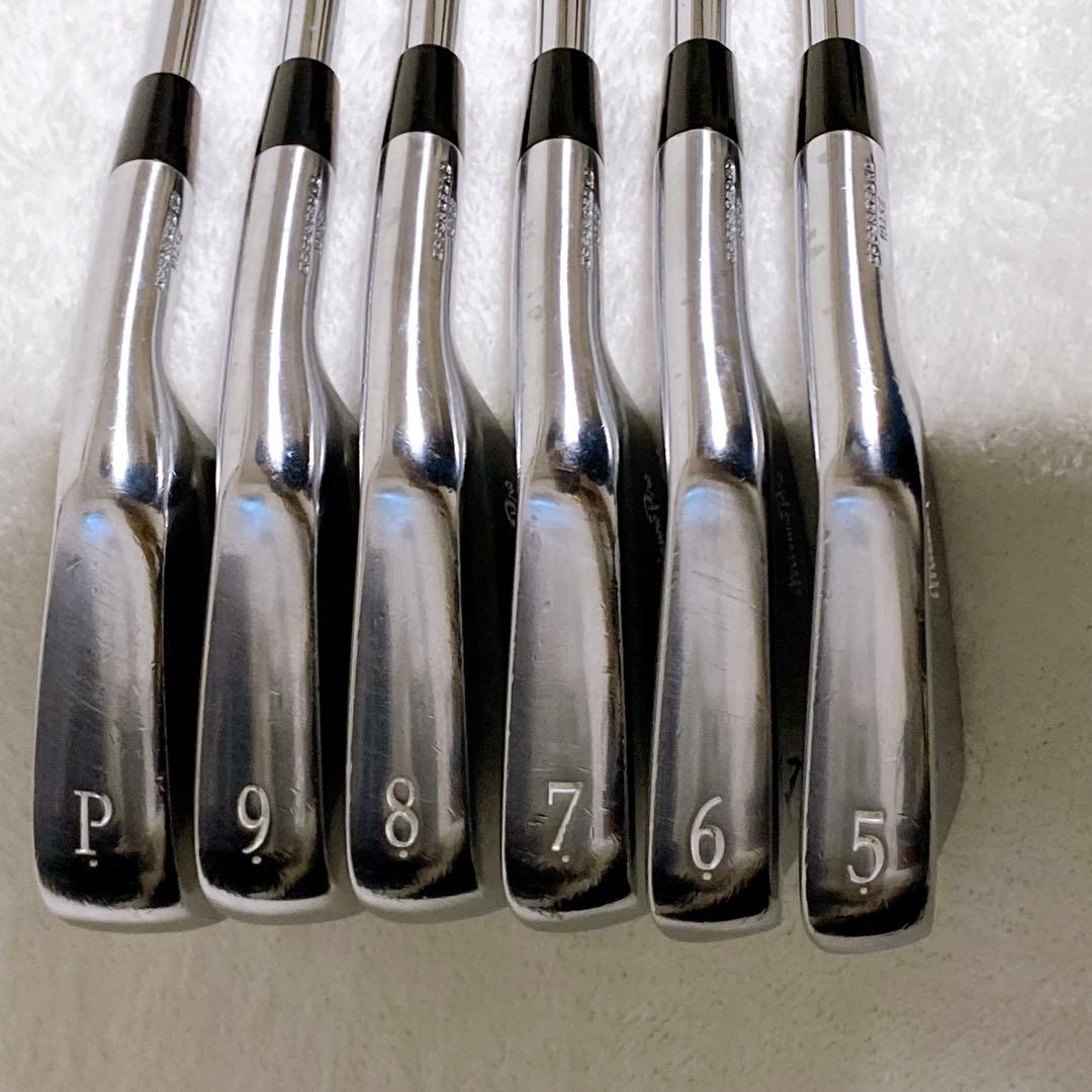 美品　ミズノプロ　118　アイアン6本セット　DG120 S200　5〜9,P