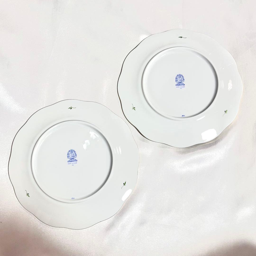 【美品】 【バラ売りOK】ヘレンド プティットローズ デザートプレート 19cm