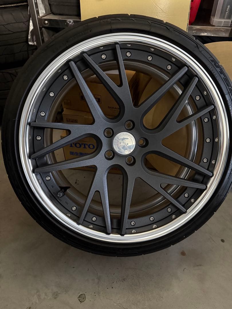 こっこ　21インチ ワークcvx フルリバースリム　カスタムディスク