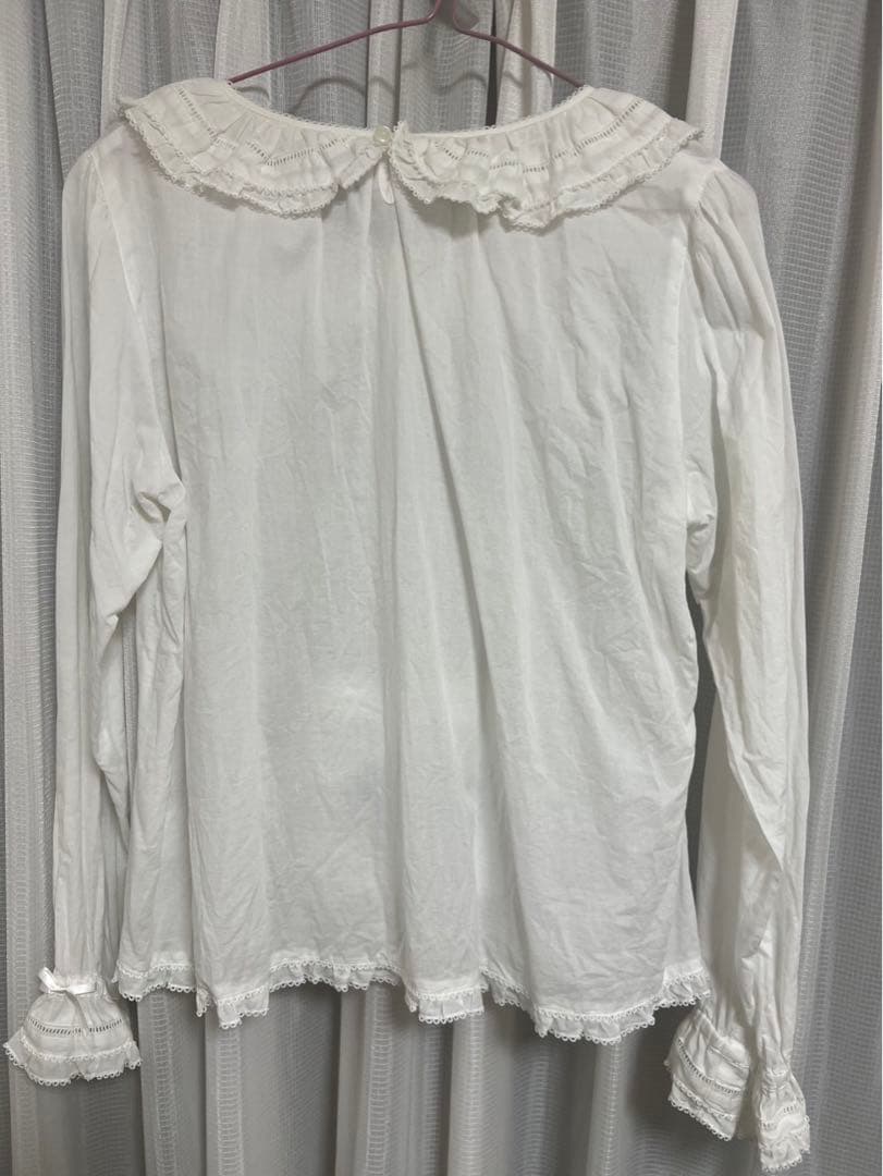 ピンクハウス　書斎の猫たち　ブラウス