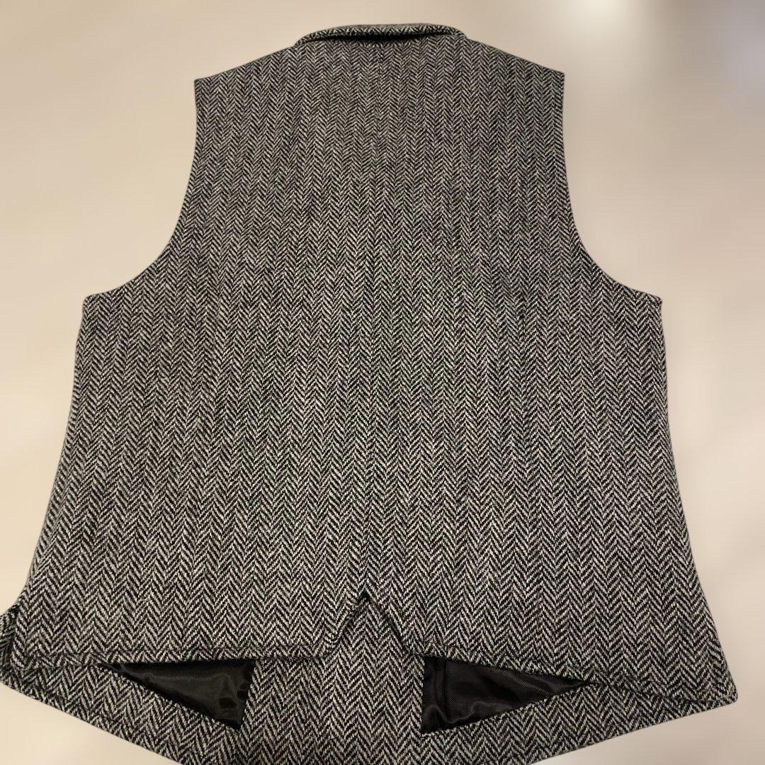 美品❤️Herringbone Club ハリスツイード ヘリンボーン ベスト　Ｍ