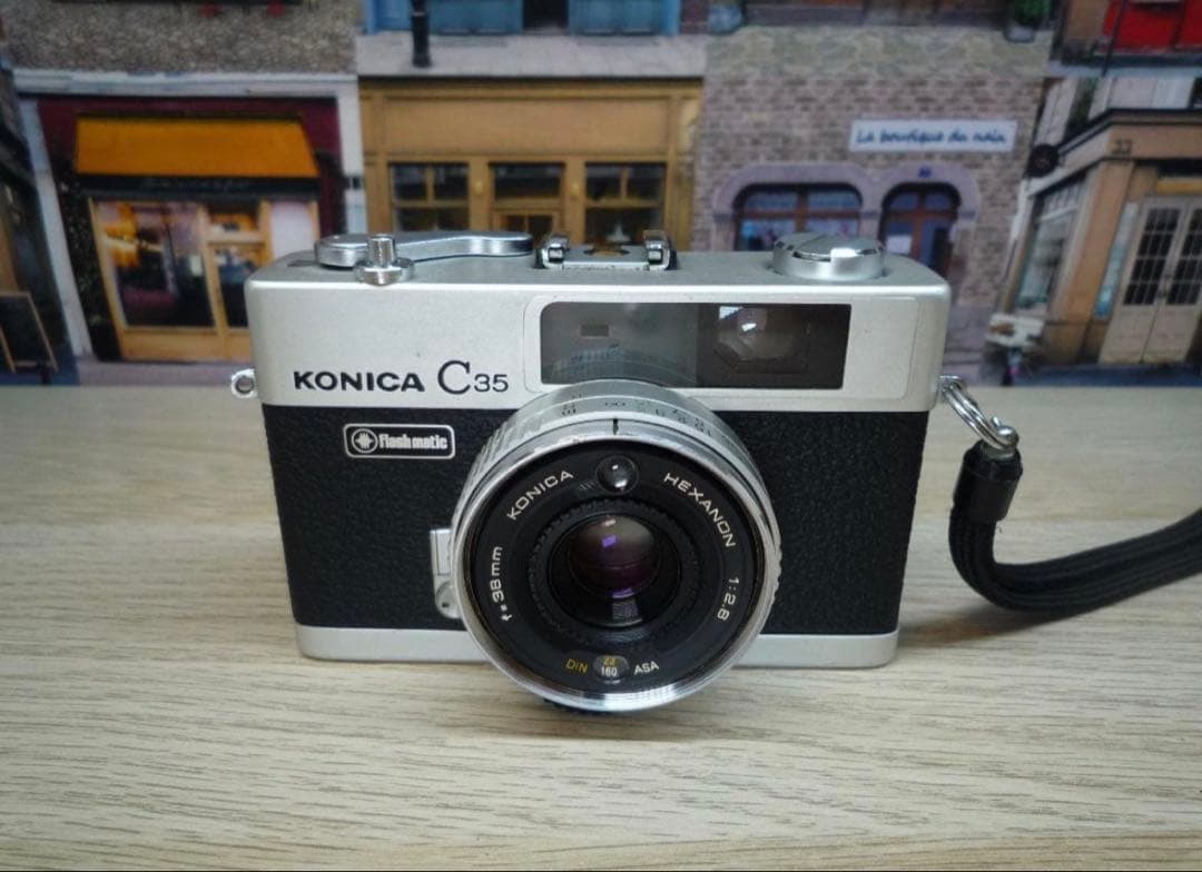 ☆フィルムカメラ＾＾☆Konica C35 Flashmatic 　㉝