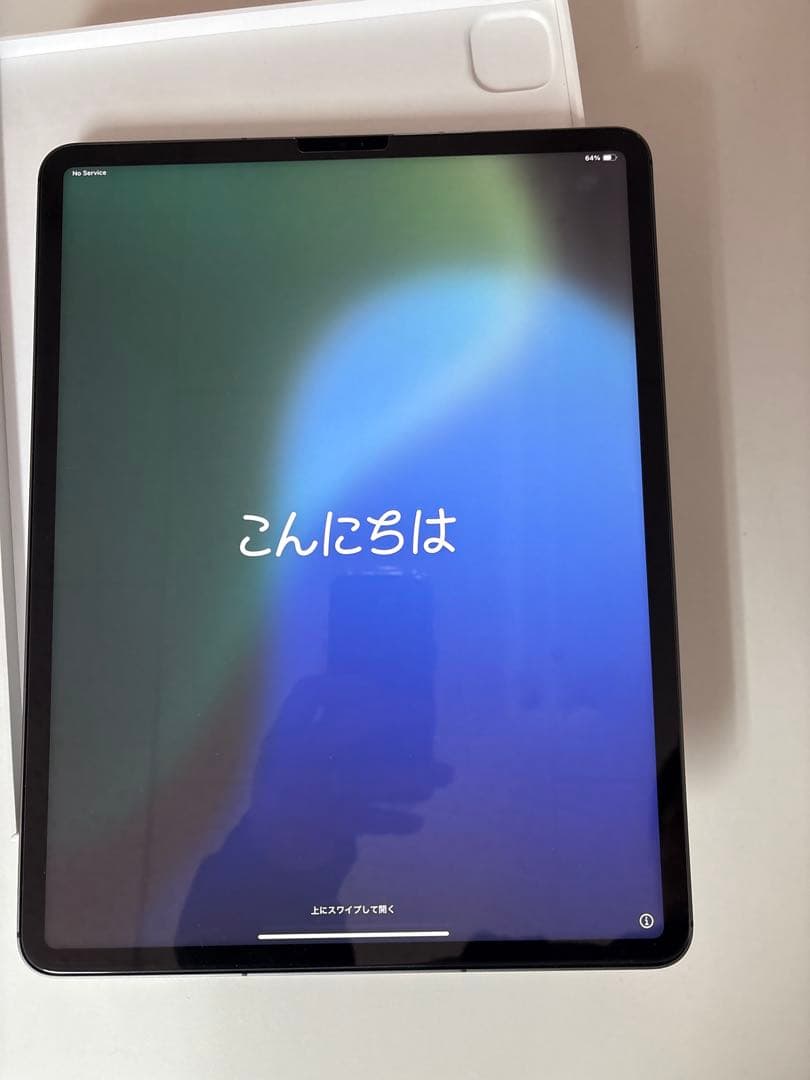 iPadPro12.9第5世代128GBWi-Fi＋Cellularフィルム貼付
