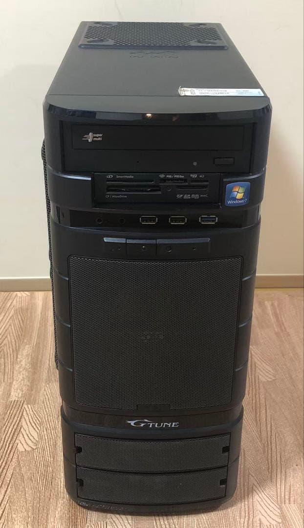 G-Tune ゲーミングPC/i7/16GB/SSD/GTX680/Office