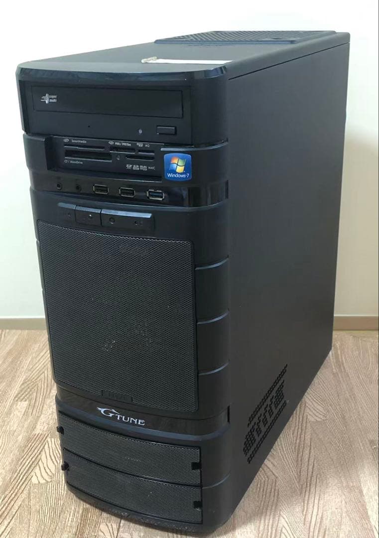 G-Tune ゲーミングPC/i7/16GB/SSD/GTX680/Office
