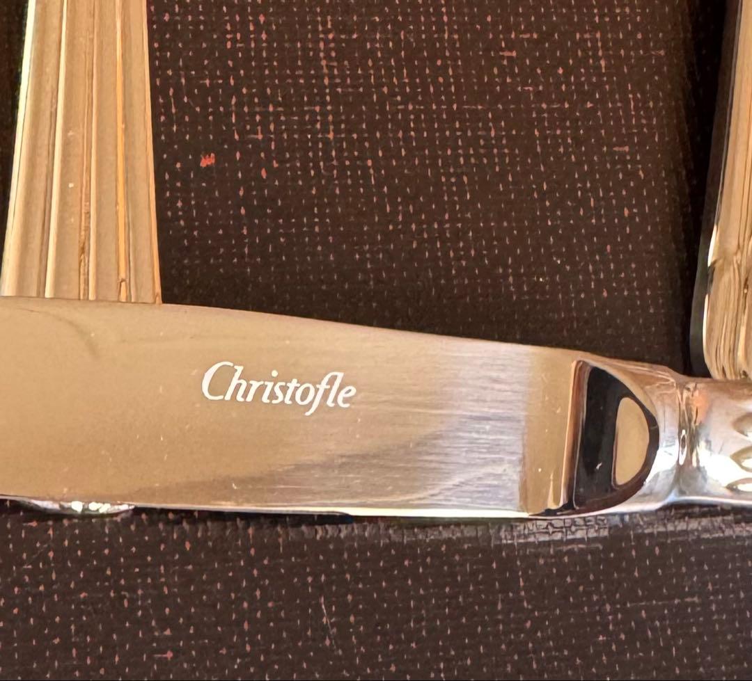 Christofle クリストフル オシリス 3本セット ステンレス ②