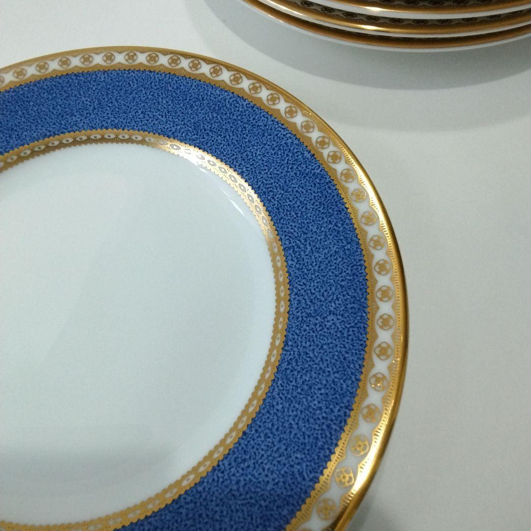 ウェッジウッド　ユーランダー　パウダーブルー　プレート　6枚セット　15.5cm