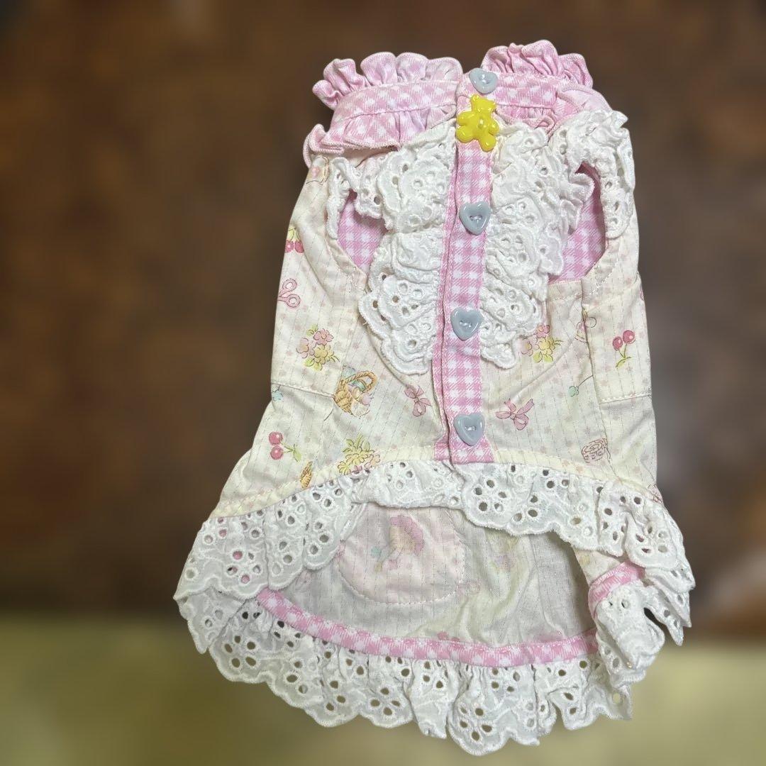 パピリーヒルズ ギンガムチェック きまちゃん ワンピース 犬服