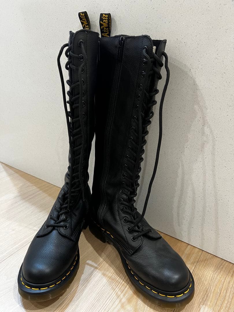 Dr.Martens ロングブーツ20ホール24cm〜24.5㎝（UK5）