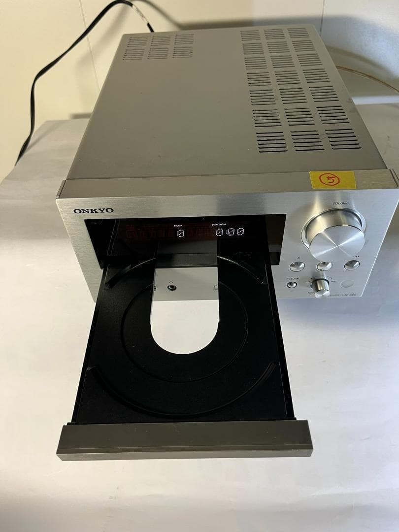 ONKYO オンキョー CR-555 CDレシバーアンプ/本体のみ中古品⑤