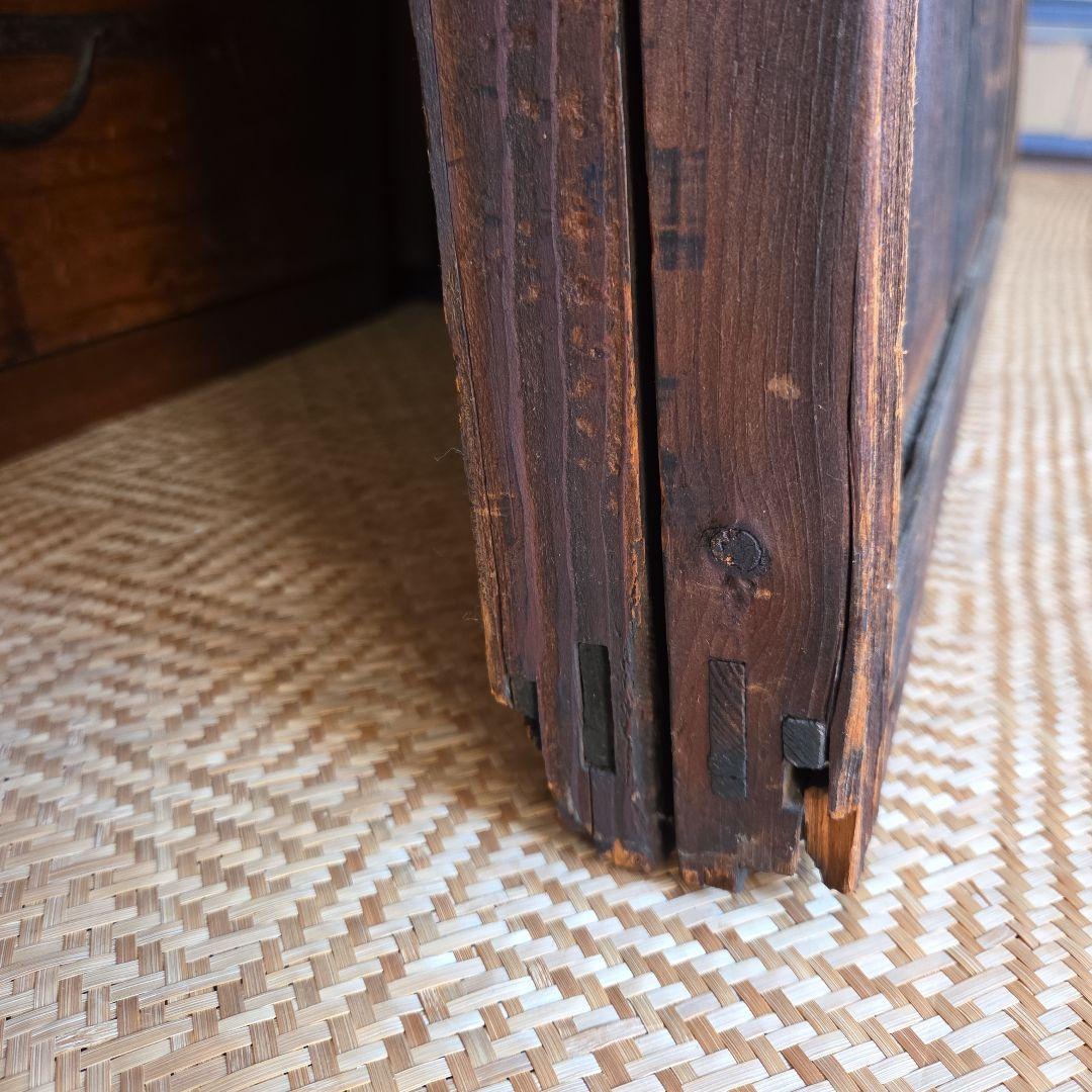 格子　衝立　パーテーション　古家具　間仕切り　什器　古民家　木製