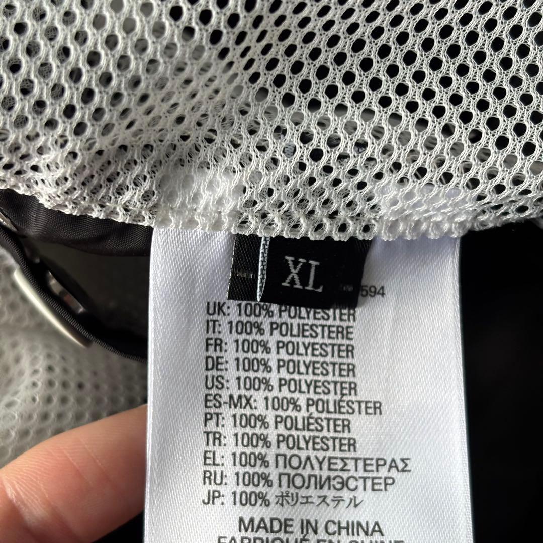 ✨美品✨ DIESEL ディーゼル　黒ナイロンジャケット　DロゴXL